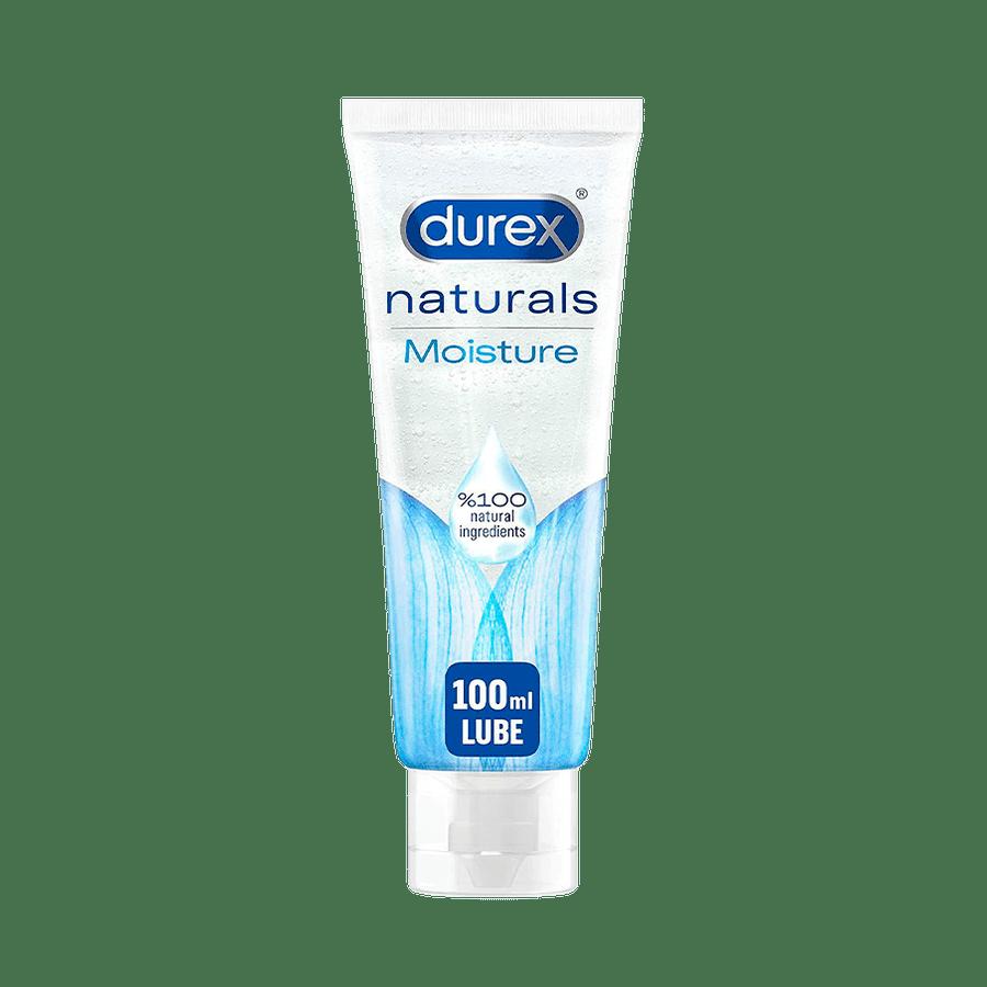 Durex Naturals Moisture Gel Lube 100ml - 100% Natural Ingredients