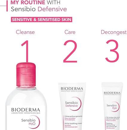 Bioderma Sensibio Defensive Cream 40ml for Sensitive Skin - Soothes, Strengthens, Protects. Active soothing cream, Hydratation/Moisturisation 12h