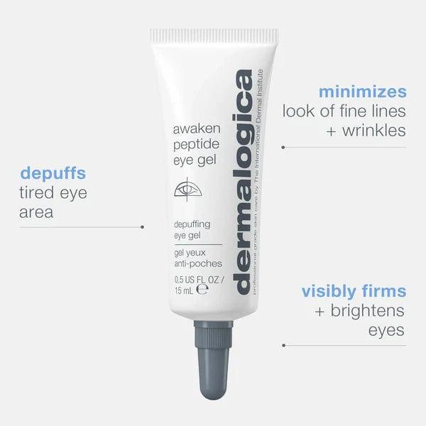Dermalogica Awaken Peptide Eye Gel 15 ml Depuffing Anti-Poches