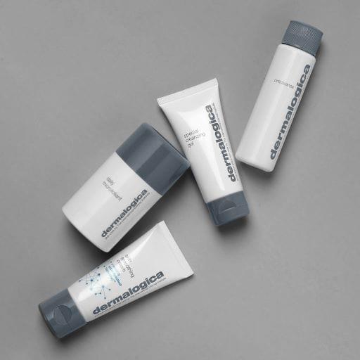 Dermalogica Discover Healthy Skin Kit for All Skin Types - Precleanse, Special Cleansing Gel, Daily Microfoliant, Skin Smoothing Cream