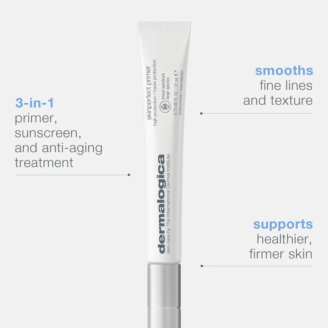Dermalogica Skinperfect Primer SPF30 22ml | Smooths, Brightens, Primes, Tinted, Broad Spectrum