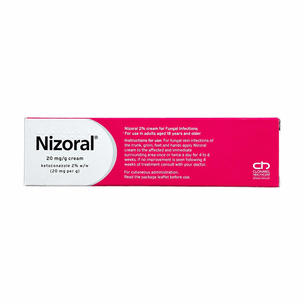 Nizoral Ketoconazole Cream for Fungal Infections 30g - Treats Skin Infections