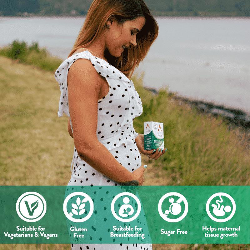 Active Folic Acid Tablets/Capsules 60 Pack - Better Absorption, Natural Form, L-Methyl Folate, Supports Maternal Tissue Growth, Normal Blood Formation
