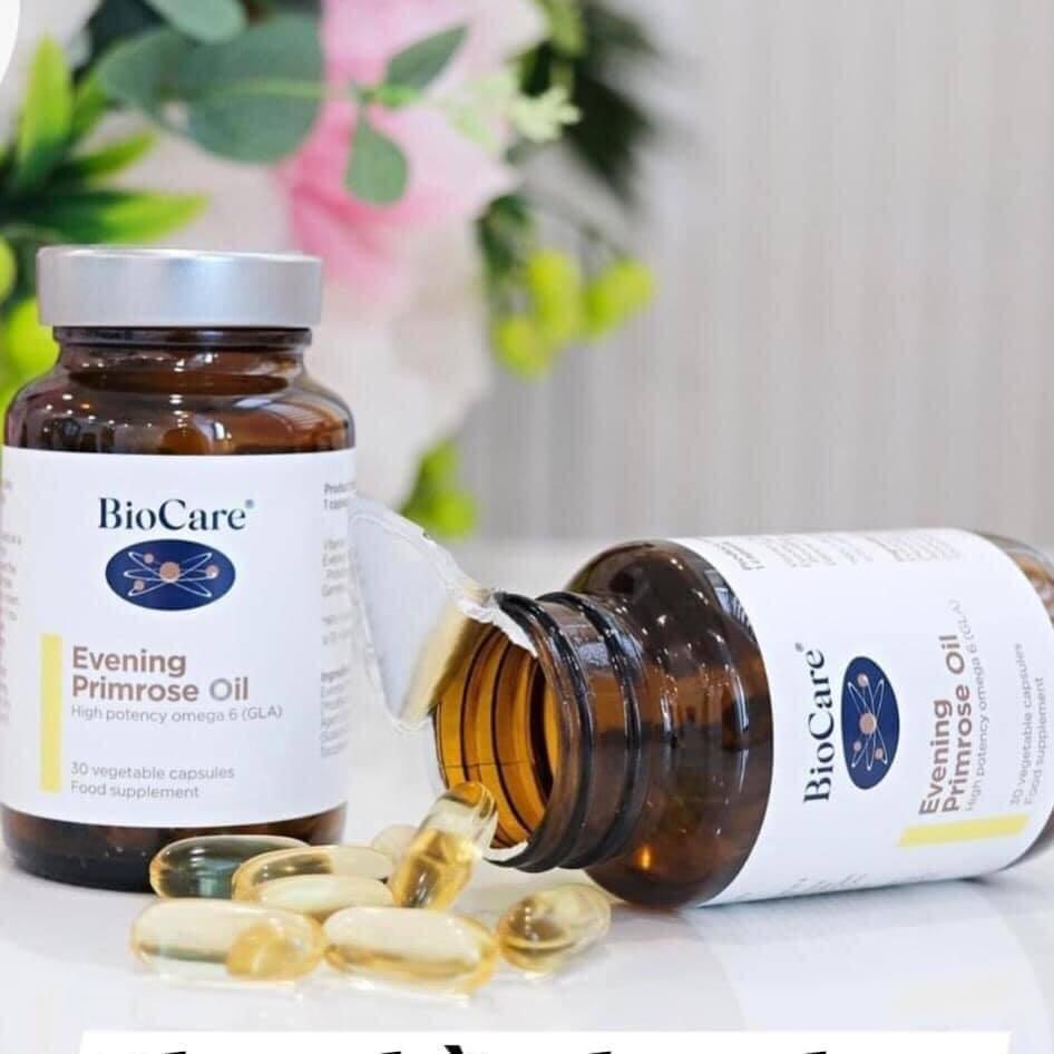 BioCare Evening Primrose Oil 30 Capsules for Hormonal Balance & Skin Health