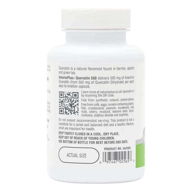Natures Plus Pro Quercetin 500mg 60 Capsules Supplement