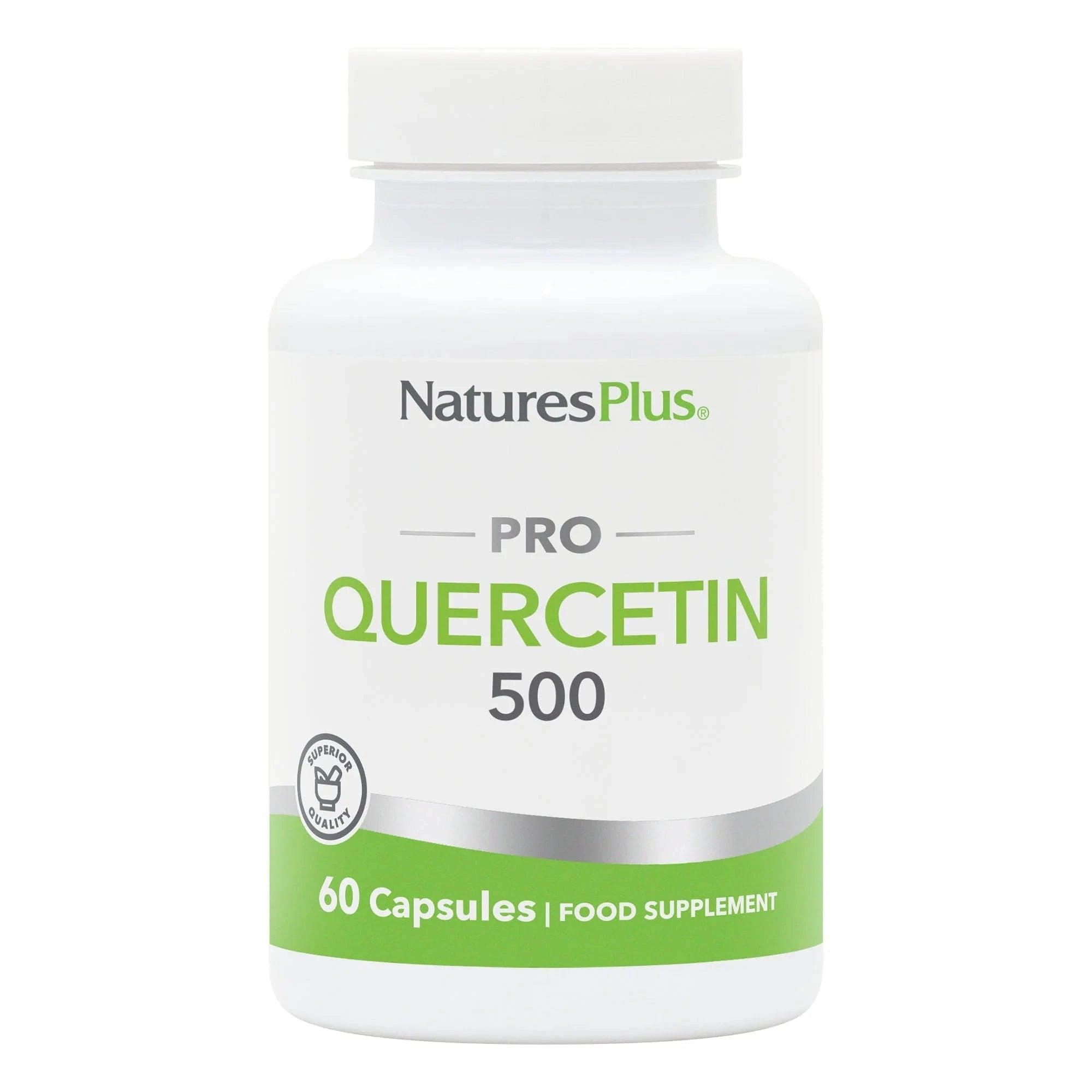 Natures Plus Pro Quercetin 500mg 60 Capsules Supplement