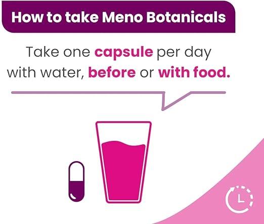 Revive Meno Botanicals 30 Capsules | Supports Hormonal Activity, Brain Function, Nervous System | Daily Capsule