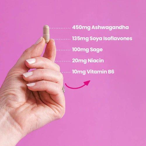 Revive Meno Botanicals 30 Capsules | Supports Hormonal Activity, Brain Function, Nervous System | Daily Capsule