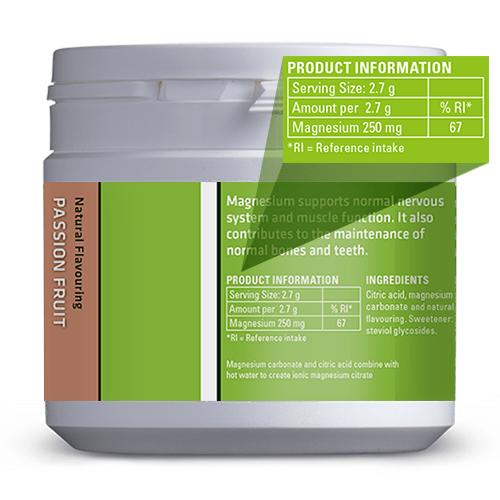MAG365 Magnesium Passion Fruit 150g | Your Everyday Magnesium
