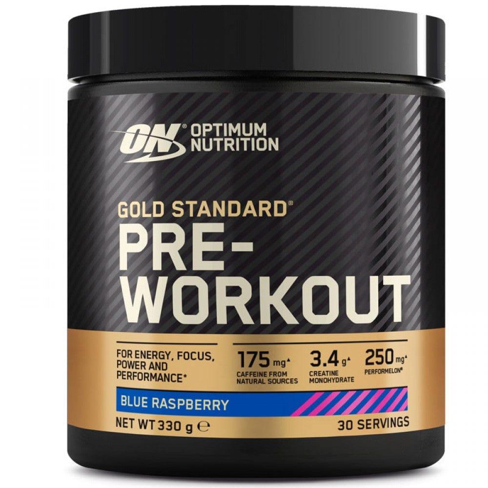 Optimum Nutrition Gold Standard PreWorkOut Blue Raspberry (330g) in