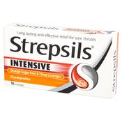 Strepsils - Intensive Sugar Free Orange Flurbiprofen 8.75mg Lozenges (16) image