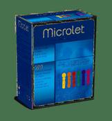 Microlet Coloured Lancets 200