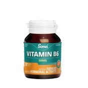 Sona Vitamin B6 50mg Tablets 30