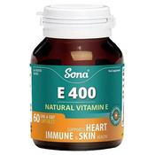 Sona Vitamin E400 60 Capsules