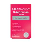 Cleanmarine D-Mannose Complex 60 Capsules image