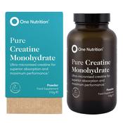 One Nutrition Pure Creatine Monohydrate Powder 110g