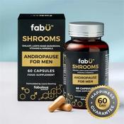 FabÜ Shrooms Andropause For Men 60 Capsules