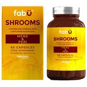 FabU Shrooms Meno &amp; Peri 60 Capsules