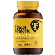 Taka Turmeric Organic Turmeric with Black Pepper 120 Capsules