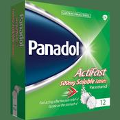 Panadol Actifast  500mg Soluble Tablets (12) image