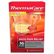 Thermacare Heat Wraps Pain Relief Lower Back &amp; Hip (2)