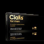 Cialis For Men Tadalafil 10mg Tablets 8 Pack