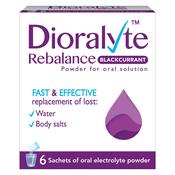 Dioralyte Rebalance Blackcurrant Sachets 6