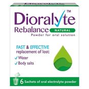 Dioralyte Rebalance Natural Sachets 6