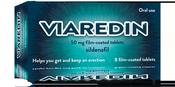 Viaredin Sildenafil 50mg Tablets 8 Pack