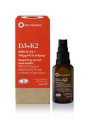 One Nutrition D3 + K2 Oral Spray 30ml