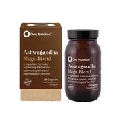 One Nutrition Ashwagandha Mega Blend Capsules 60 image