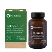 One Nutrition Pure L-Theanine 200mg Capsules 30 image