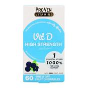 ProVen Vitamins Vitamin D High Strength Fruit Chewables 60
