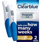 Clearblue Digital Pregnancy Test with Conception Indicator 2 Tests image