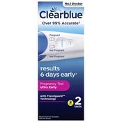 Clearblue Early Detection Visual Pregnancy 2 Tests image