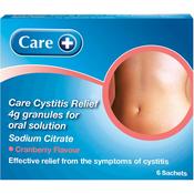 Care+ Cystitis Relief Oral Solution 6 Sachets