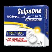 SolpaOne 1000mg Effervescent 12 tabs image