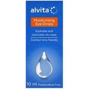 Alvita Moisturising Eye Drops 10ml