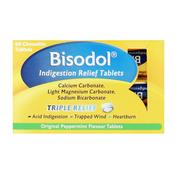 Bisodol Indigestion Relief Chewable Tablets 60