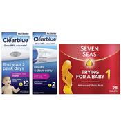 Clearblue &amp; Seven Seas Conception Care Bundle image