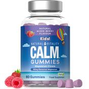 Natural Vitality Calm Kids Magnesium 90mg 60 Vegan Gummies image