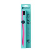 Grin 100% Recycled Toothbrush Soft Fuchsia image
