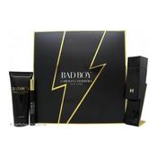 Carolina Herrera Bad Boy Gift Set EDT Spray 100ml + Shower Gel 100ml + EDT Spray 10ml