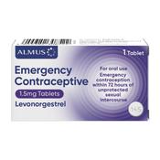 Almus Emergency Contraception Levonorgestrel 1.5mg 1 Tablet image