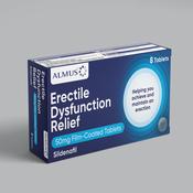 Almus Erectile Dysfunction Relief Sildenafil 50mg 8 Tablets image