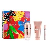Carolina Herrera 212 VIP Rosé Gift Set EDP Spray 80ml + Body Lotion 100ml + EDP Spray 10ml image