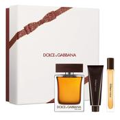 Dolce &amp; Gabbana The One For Men Gift Set EDT Spray 100ml + Shower Gel 50ml + EDT Spray 10ml image