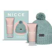 Nicce Beanie Hat &amp; Body Cream 150ml Gift Set image