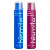 Hismile Blue Raspberry Toothpaste 60g + Hismile Cherry Toothpaste 60g