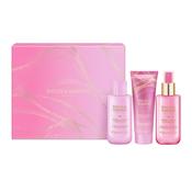 Baylis &amp; Harding Jojoba Vanilla &amp; Almond Oil Gift Wrapped Pamper Trio Gift Set image